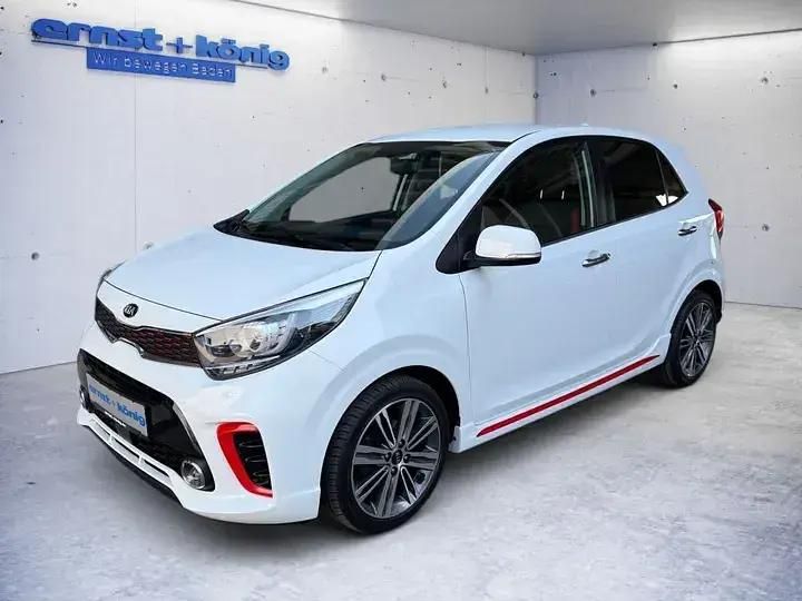 Weiß Gebraucht 2019 Kia Picanto GT-Line Kleinwagen | 14.970 € (Etwas zu teuer) - Bild 1/4