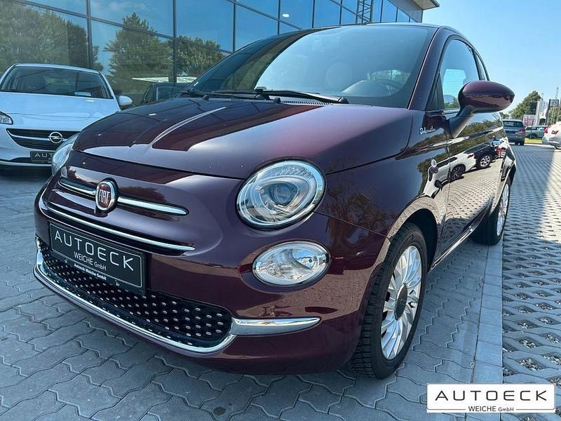 Rot Gebraucht 2021 Fiat 500 Dolcevita Kleinwagen | 10.450 € (Guter Preis) - Bild 1/4