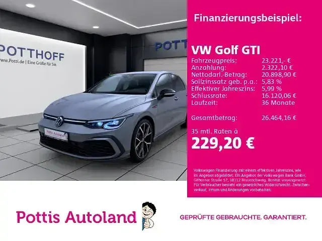 Gebraucht VW Golf VII GTI 245 PS (180 kW) 2021 Kleinwagen