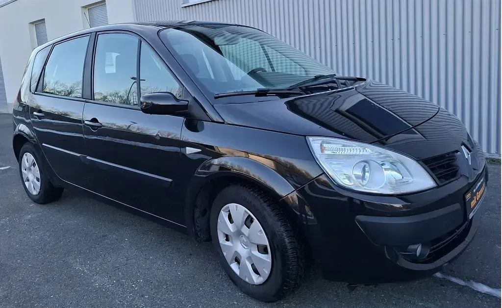 Gebraucht Renault Scénic Avantage 111 PS (81 kW) 2008 Schwarz Van / Kleinbus