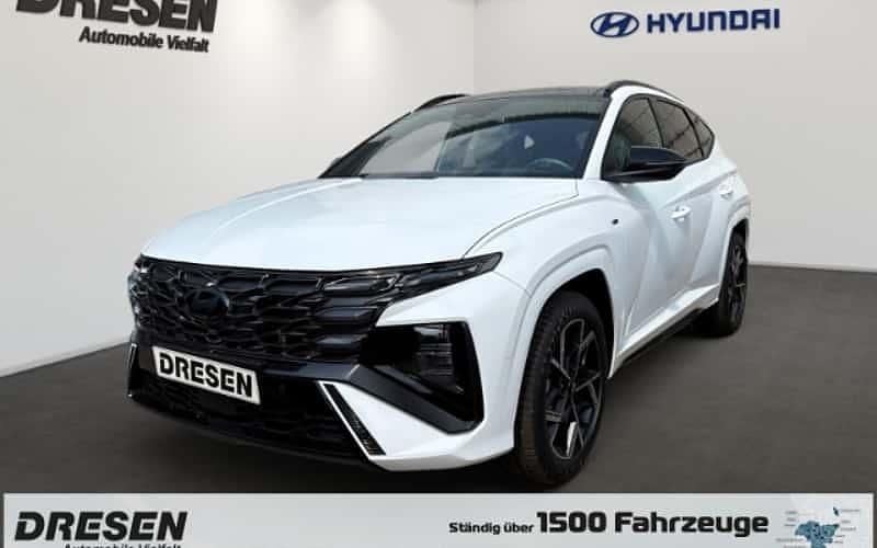 Weiß Neu 2025 Hyundai Tucson N Line SUV | 38.890 € (Fairer Preis) - Bild 1/4