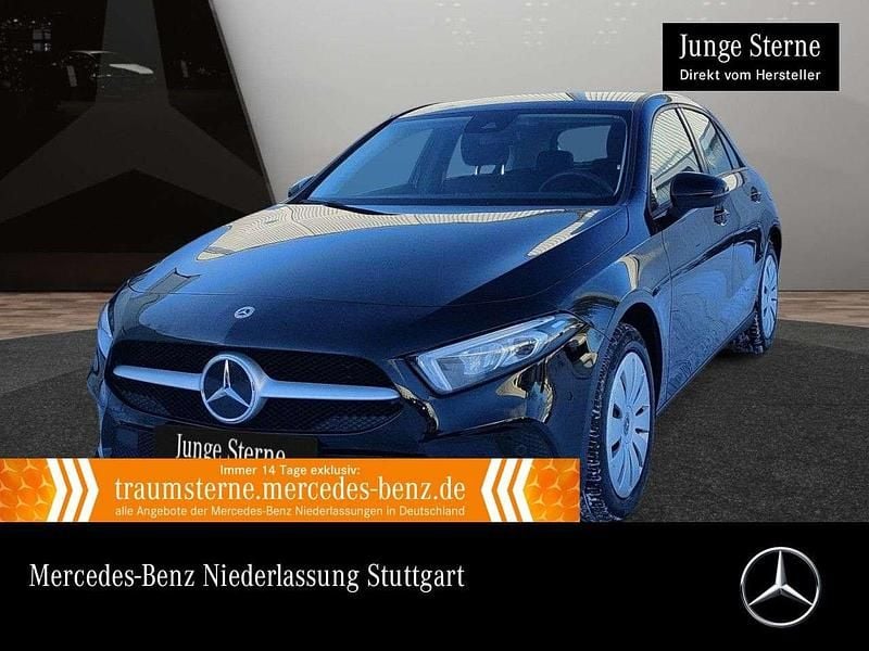 Schwarz Gebraucht 2022 Mercedes A250 Advanced Limousine | 22.990 € (Superpreis) - Bild 1/3