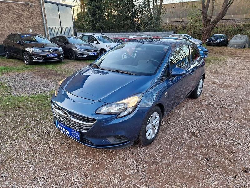 Gebraucht Opel Corsa 90 PS (66 kW) 2017 Blau Kleinwagen