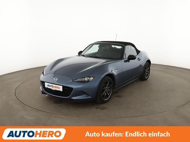 Gebraucht Mazda MX5 Exclusive-Line 131 PS (96 kW) 2017 Blau Cabrio