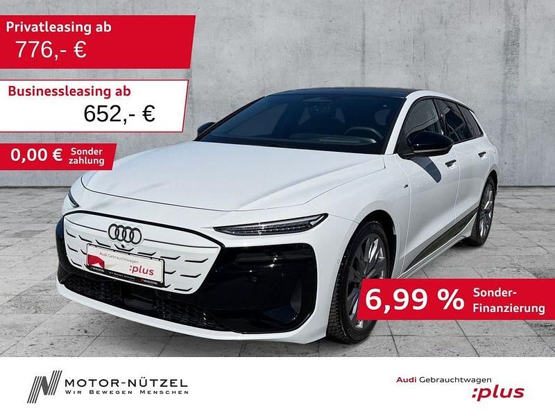 Gebraucht Audi A6 e-tron S-Line 314 kW (428 PS) 2025 Gletscherweiß metallic Kombi