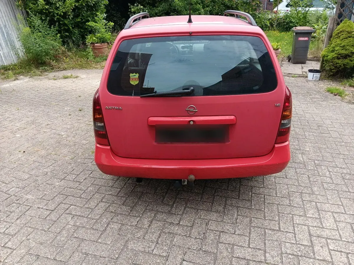Gebraucht Opel Astra Comfort 84 PS (61 kW) 2003 Rot Kombi