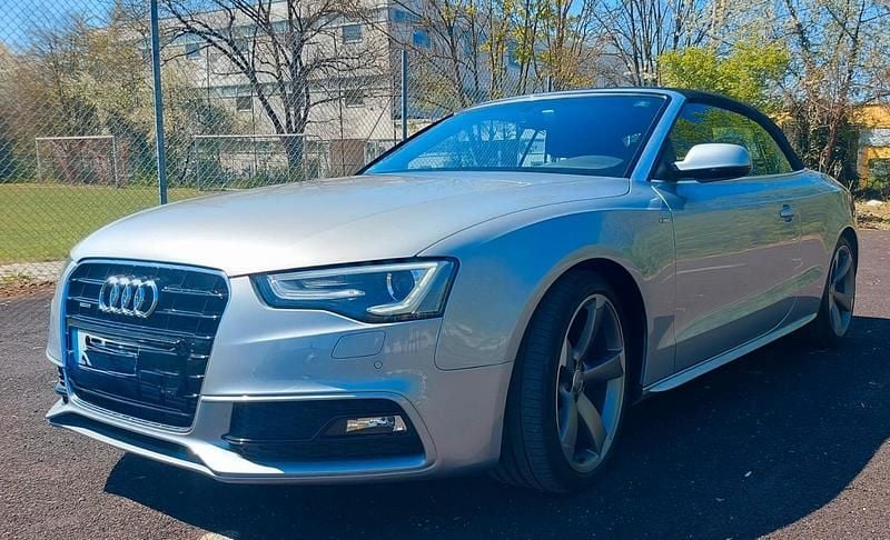 Gebraucht Audi A5 Cabriolet S-Line 224 PS (164 kW) 2015 Silber Cabrio