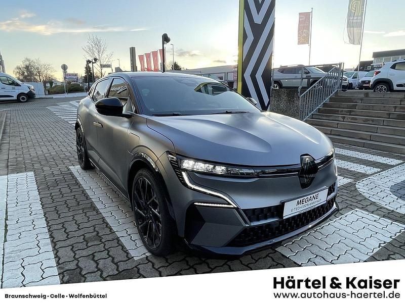 Neu Renault Megane E-Tech Esprit Alpine 11 kW (15 PS) 2025 Dolomitgrau satiniert mit dach in black pearlsch (grau)