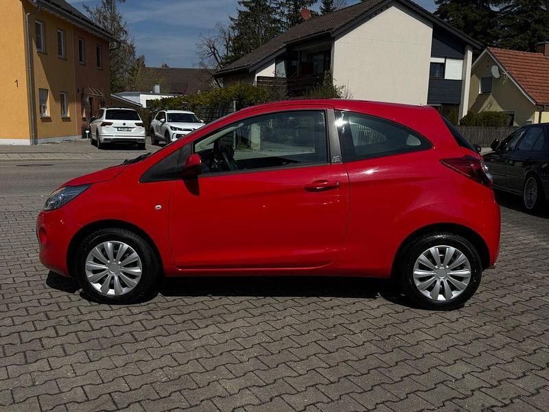 Second-hand Ford Ka 69 CP (50 kW) 2014 Roșu Hatchback