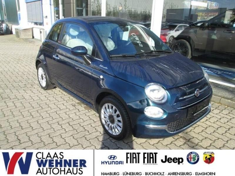 Blau Gebraucht 2021 Fiat 500C Cabrio | 13.900 € (Fairer Preis) - Bild 1/4