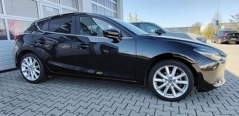 Gebraucht Mazda 3 Sports-Line 150 PS (110 kW) 2018 Schwarz Limousine