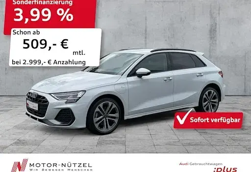 Gebraucht Audi A3 S-Line 204 PS (150 kW) 2025 Gletscherweiß metallic Limousine