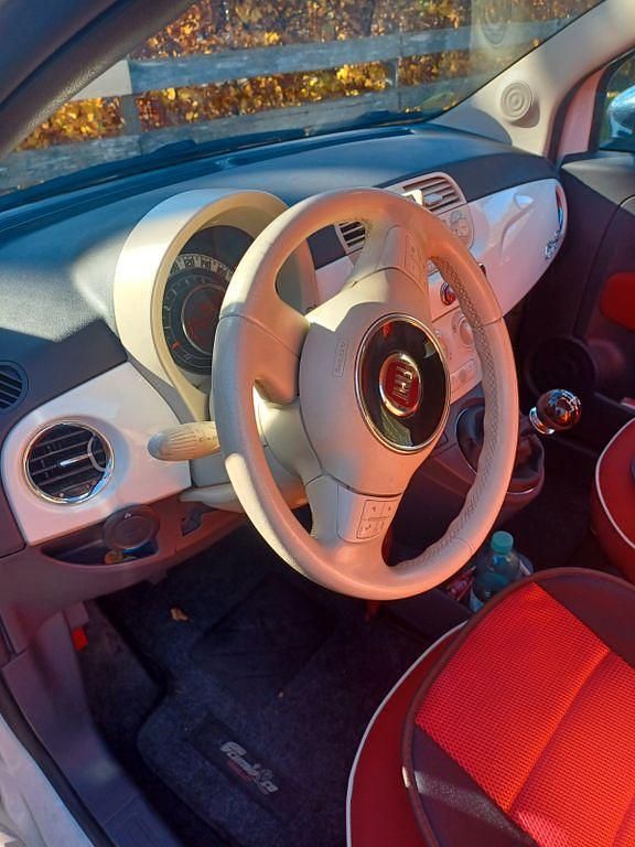 Gebraucht Fiat 500C 69 PS (50 kW) 2013 Weiß Cabrio