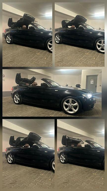 Schwarz Gebraucht 2009 BMW 118 Cabriolet Performance Cabrio | 5.900 € (Fairer Preis) - Bild 1/4