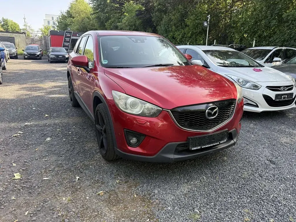 Gebraucht Mazda CX-5 Sendo 150 PS (110 kW) 2014 Rubinrot metallic SUV