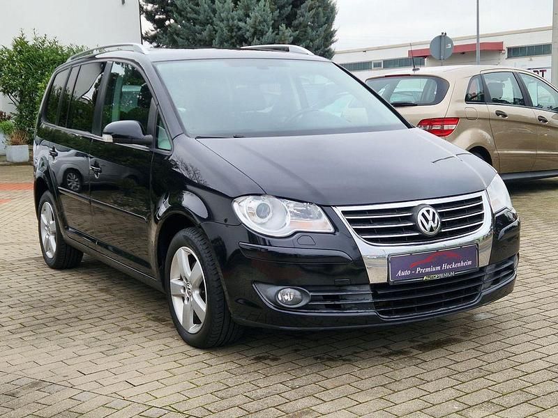 Gebraucht VW Touran United 140 PS (102 kW) 2009 Schwarz Van / Kleinbus
