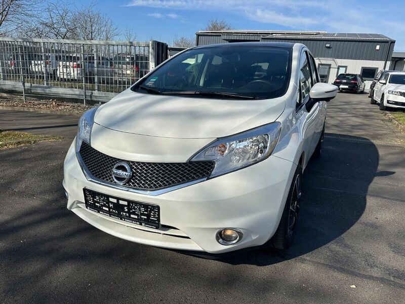 Gebraucht Nissan Note Tekna 98 PS (72 kW) 2014 Weiß Van / Kleinbus
