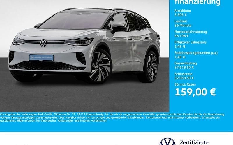 Weiß Gebraucht 2025 VW ID.4 GTX SUV | 39.411 € (Superpreis) - Bild 1/4