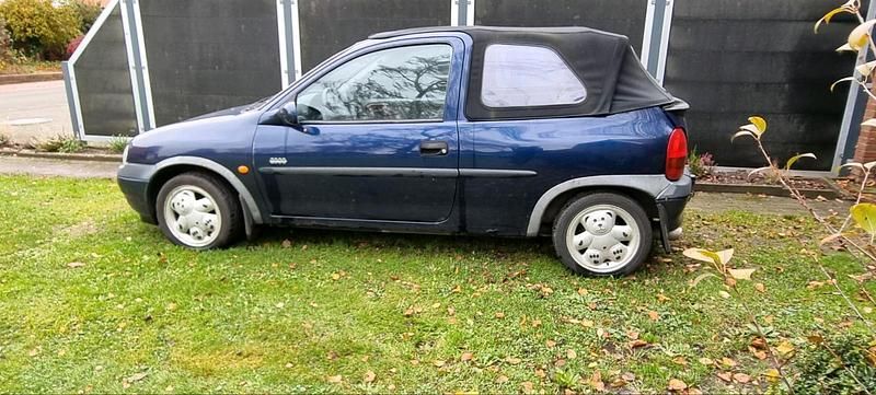 Gebraucht Opel Corsa 65 PS (47 kW) 2001 Blau Cabrio