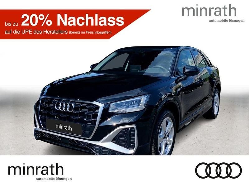 Schwarz Neu 2025 Audi Q2 S-Line SUV | 36.770 € (Fairer Preis) - Bild 1/4