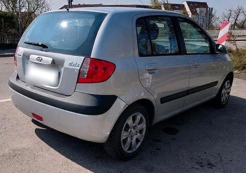 Gebraucht Hyundai Getz 96 PS (70 kW) 2006 Silber Kleinwagen