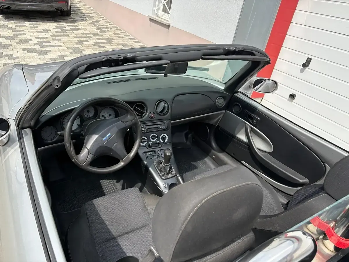 Gebraucht Fiat Barchetta 130 PS (95 kW) 1998 Silber Cabrio