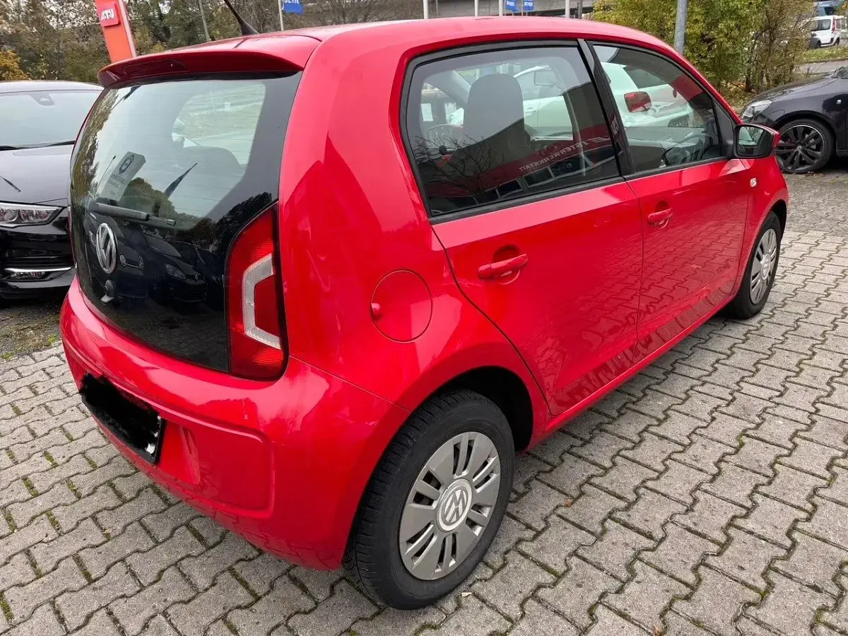 Gebraucht VW up! high up! 75 PS (55 kW) 2012 Rot Kleinwagen