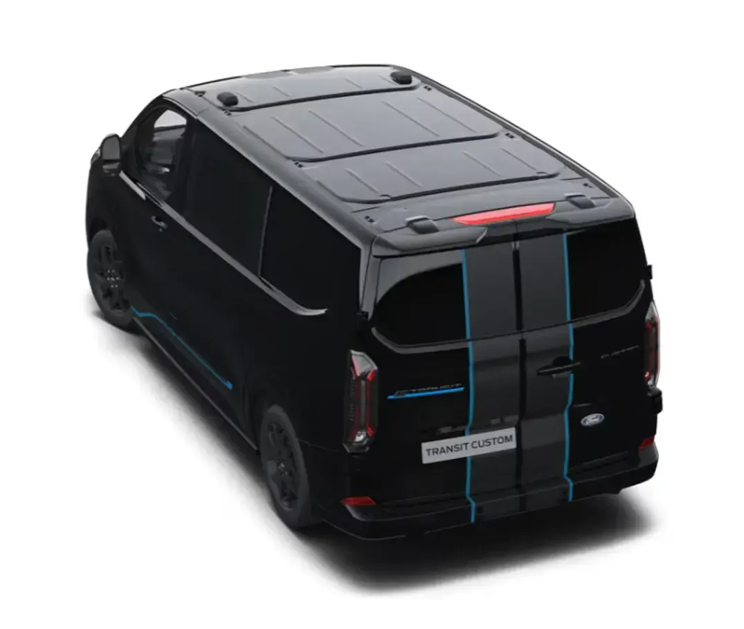 Neu Ford E-Transit Sport 160 kW (218 PS) 2026 Schwarz Van