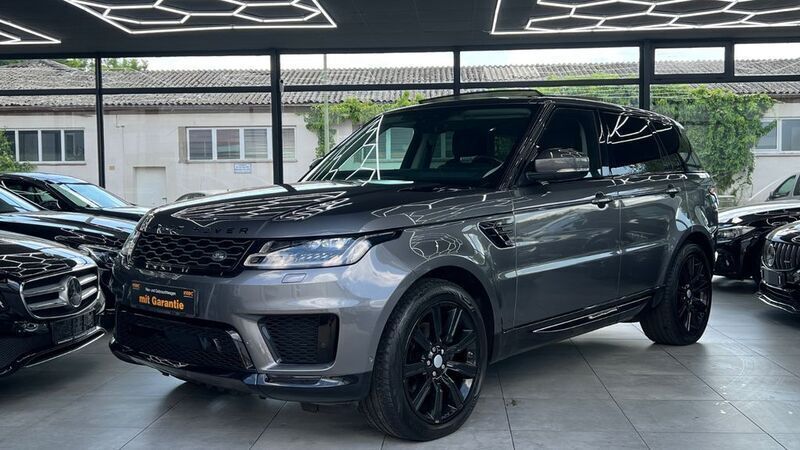 Grau Gebraucht 2018 Land Rover Range Rover Sport HSE SUV | 34.800 € (Guter Preis) - Bild 1/4