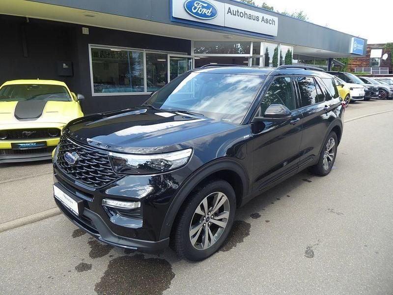 Schwarz Gebraucht 2021 Ford Explorer ST-Line SUV | 44.490 € (Guter Preis) - Bild 1/4