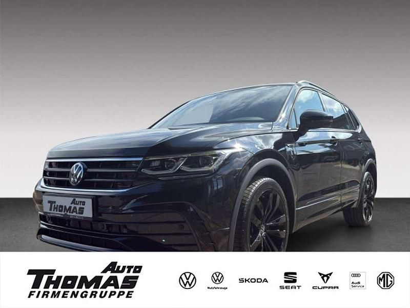 Schwarz Gebraucht 2024 VW Tiguan Allspace R-line SUV | 43.900 € (Etwas zu teuer) - Bild 1/3