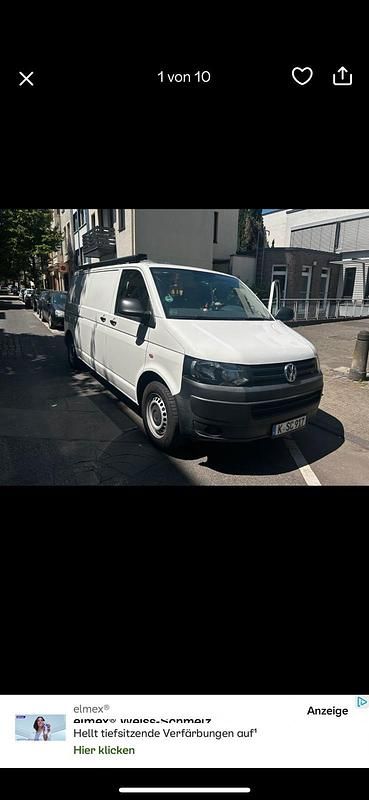 Weiß Gebraucht 2015 VW T5 Van | 18.500 € - Bild 1/4