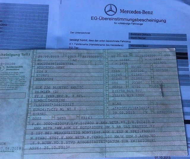 Gebraucht Mercedes GLK220 170 PS (125 kW) 2013 SUV