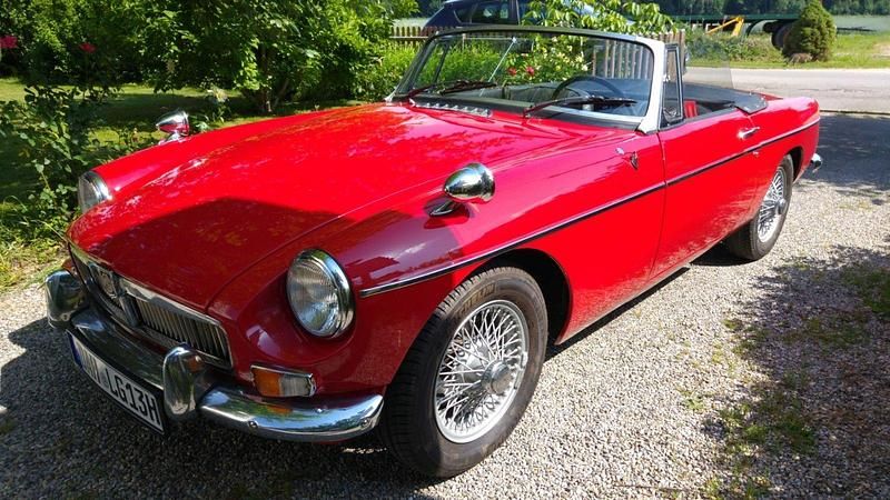 Gebraucht MG B 95 PS (69 kW) 1970 Rot Cabrio
