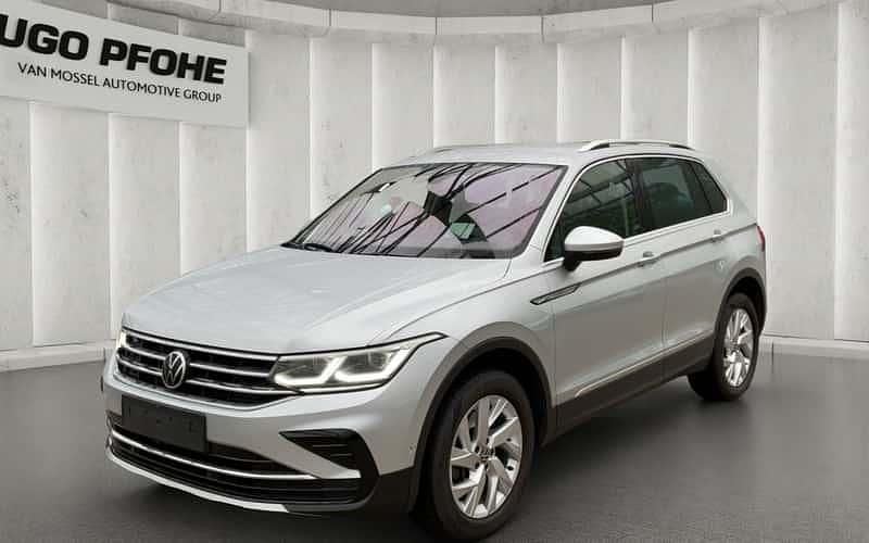 Silber Gebraucht 2021 VW Tiguan Elegance SUV | 31.350 € (Guter Preis) - Bild 1/4