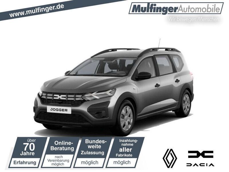 Grau Neu 2025 Dacia Jogger Essentiel Limousine | 19.880 € (Superpreis) - Bild 1/4
