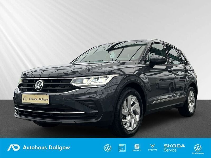 Delfingrau metallic Gebraucht 2020 VW Tiguan Life SUV | 26.390 € (Fairer Preis) - Bild 1/4