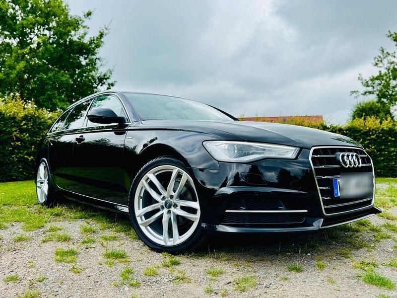 Schwarz Gebraucht 2017 Audi A6 S-Line Kombi | 20.500 € (Guter Preis) - Bild 1/4