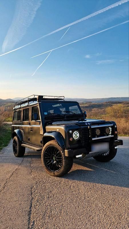 Gebraucht Land Rover Defender 115 PS (84 kW) 2002 Schwarz SUV