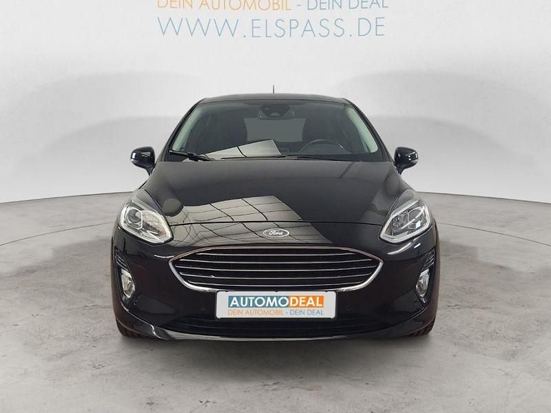 Gebraucht Ford Fiesta Titanium 125 PS (91 kW) 2018 Schwarz Kleinwagen