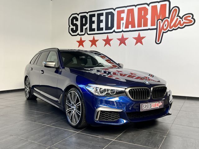 Blau Gebraucht 2018 BMW M550 Performance Limousine | 34.999 € (Fairer Preis) - Bild 1/4