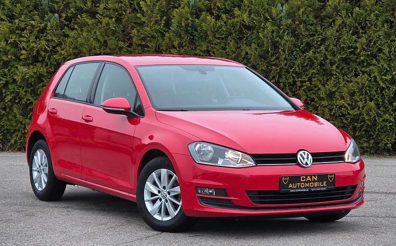 Rot Gebraucht 2014 VW Golf VII Limousine | 8.249 € (Guter Preis) - Bild 1/4