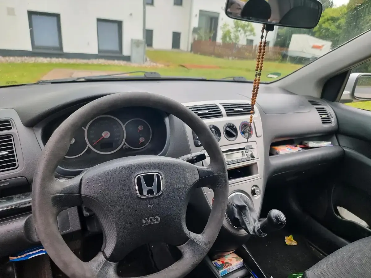 Gebraucht Honda Civic 90 PS (66 kW) 2004 Silber Kleinwagen