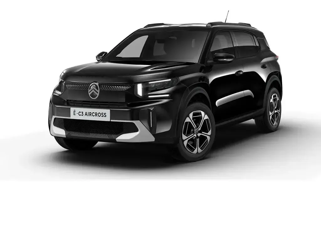 Neu Citroën e-C3 Aircross 83 kW (113 PS) 2026 Perla nera schwarz / dach weis SUV