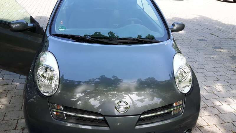 Silber Gebraucht 2007 Nissan Micra C+C Cabrio | 2.990 € (Fairer Preis) - Bild 1/4