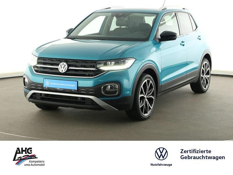 Makenatürkis metallic Gebraucht 2019 VW T-Cross Style SUV | 18.960 € (Guter Preis) - Bild 1/4