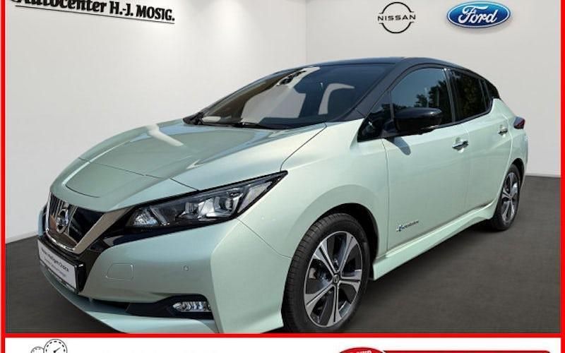 Silber Gebraucht 2020 Nissan Leaf Tekna Kleinwagen | 16.995 € (Etwas zu teuer) - Bild 1/4