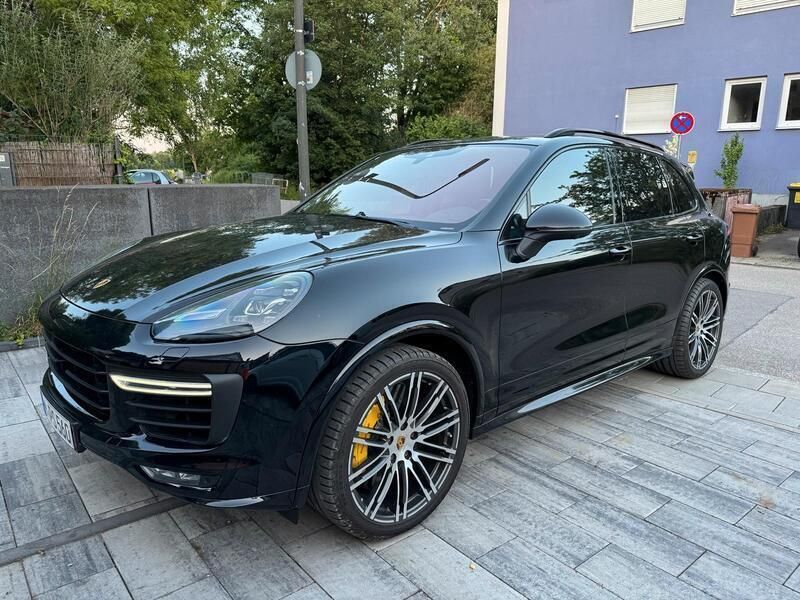 Schwarz Gebraucht 2016 Porsche Cayenne Turbo SUV | 45.000 € - Bild 1/4