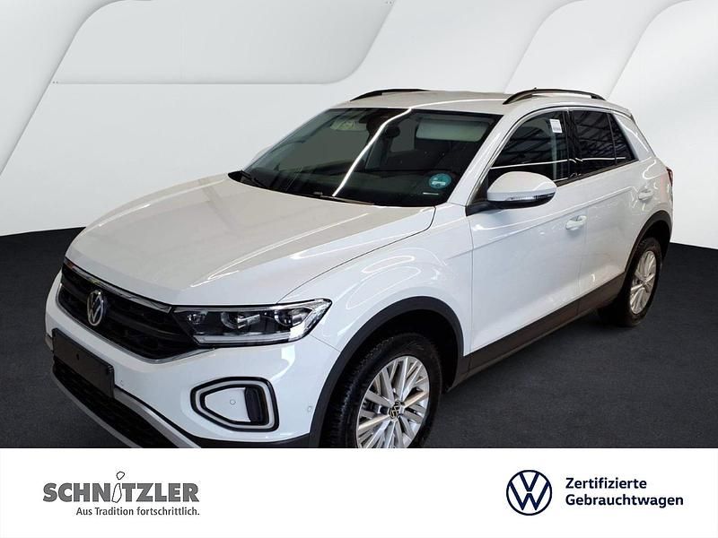 Weiss Gebraucht 2025 VW T-Roc Life SUV | 22.950 € (Guter Preis) - Bild 1/3