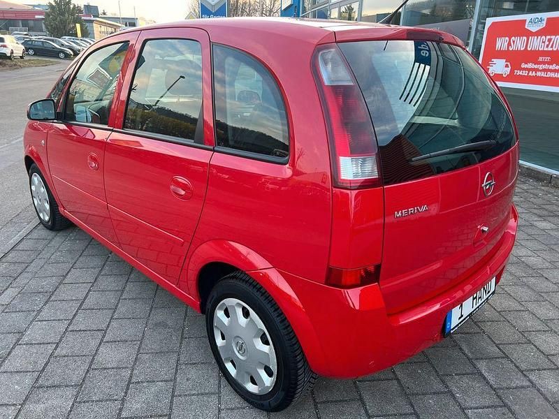 Gebraucht Opel Meriva Edition 101 PS (74 kW) 2005 Rot Van / Kleinbus